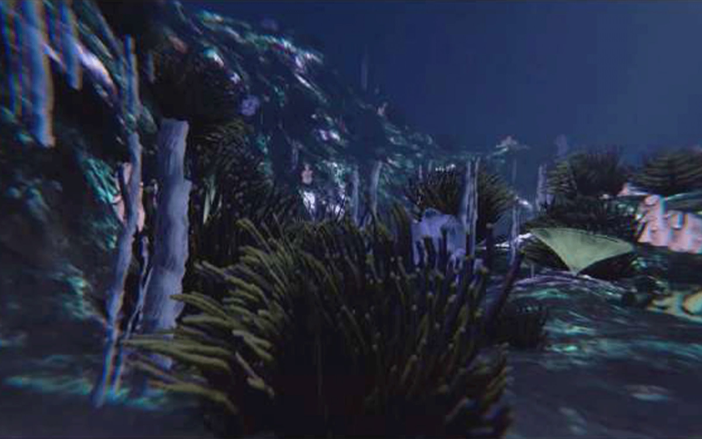 Josèfa Ntjam, Mélas de Saturne, 2020. HD film, 11 min 32 sec, co-produced with Sean Hart. Courtesy of the artist and Nicoletti, London.